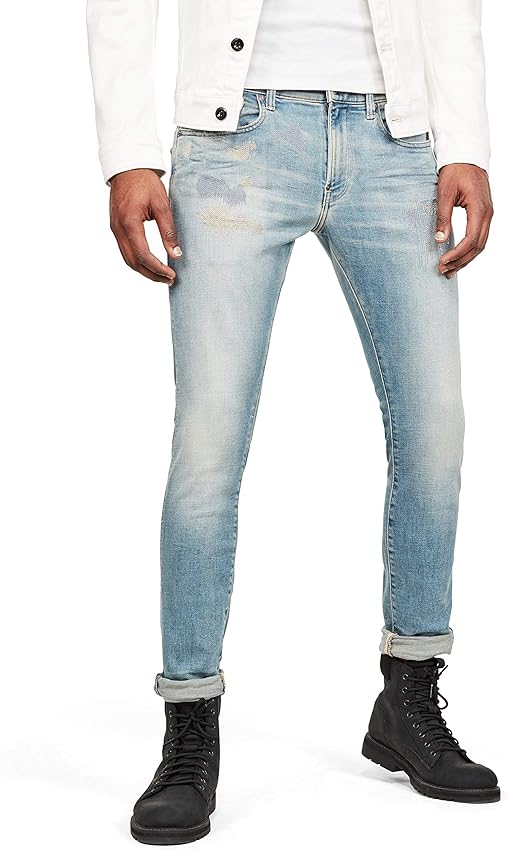 Thumbnail 6 de G-STAR Revend Skinny vaqueros 30W 30L azul medium aged