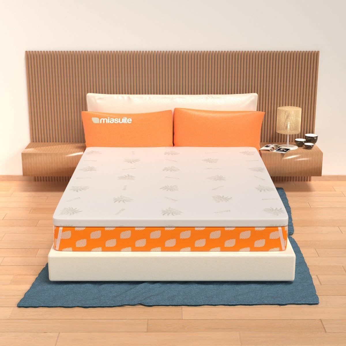 Detalle de Topper in memoryfoam 80x190, 8 cm singolo