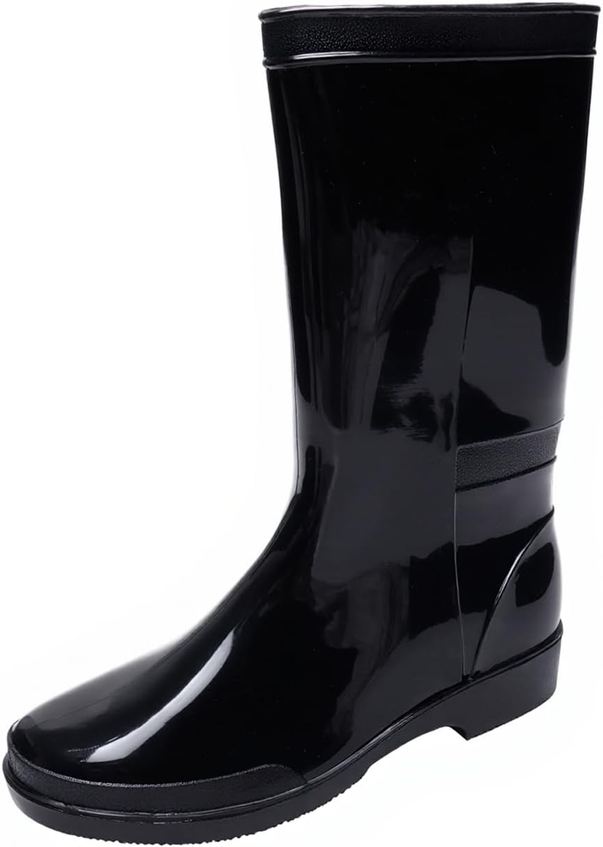 Detalle 2 de JOMIX regenlaarzen voor dames, hoge pvc-laarzen met antislipzool