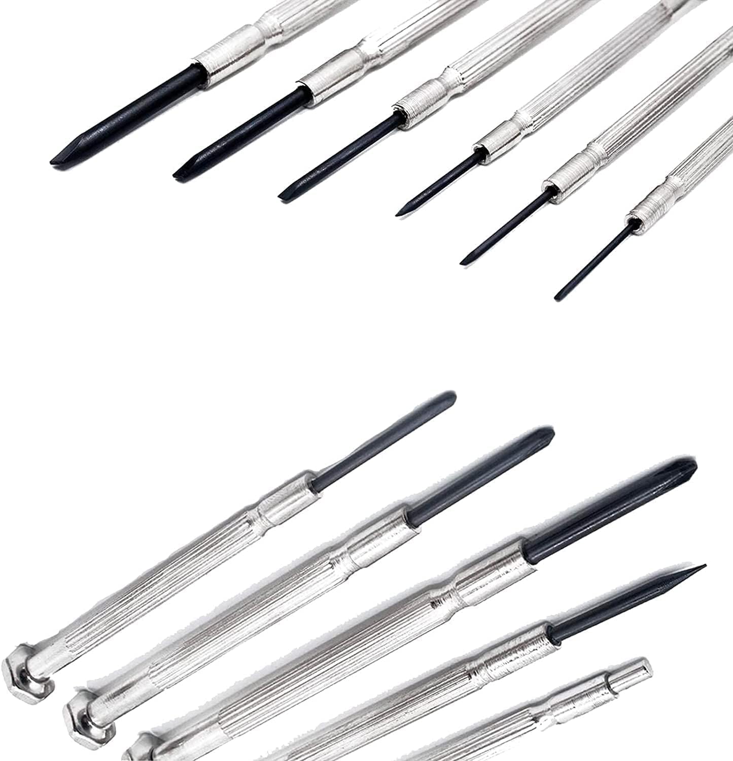 Thumbnail 2 de SZGIARUY Mini-Schraubendreher-Set für Brillenreparatur: Präzisionsset mit Kreuz, Schlitz, Ahle & magnetischer Spitze