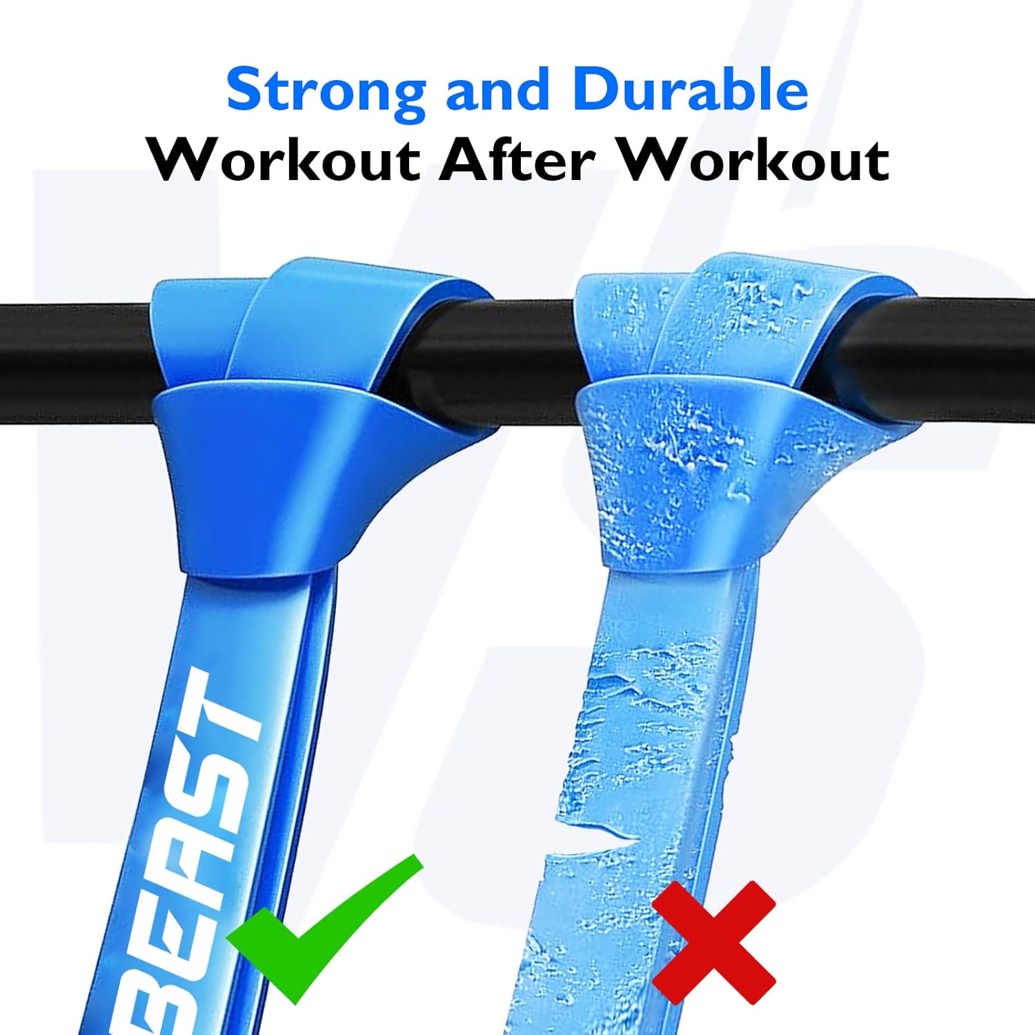 Thumbnail 4 de FitBeast Resistance Bands Set 5 Levels