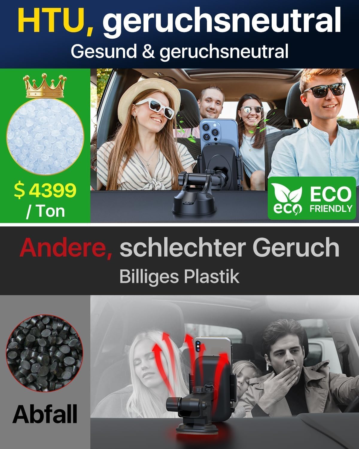 Thumbnail 4 de Militär-Klasse 4-in-1 Handyhalterung 36 kg