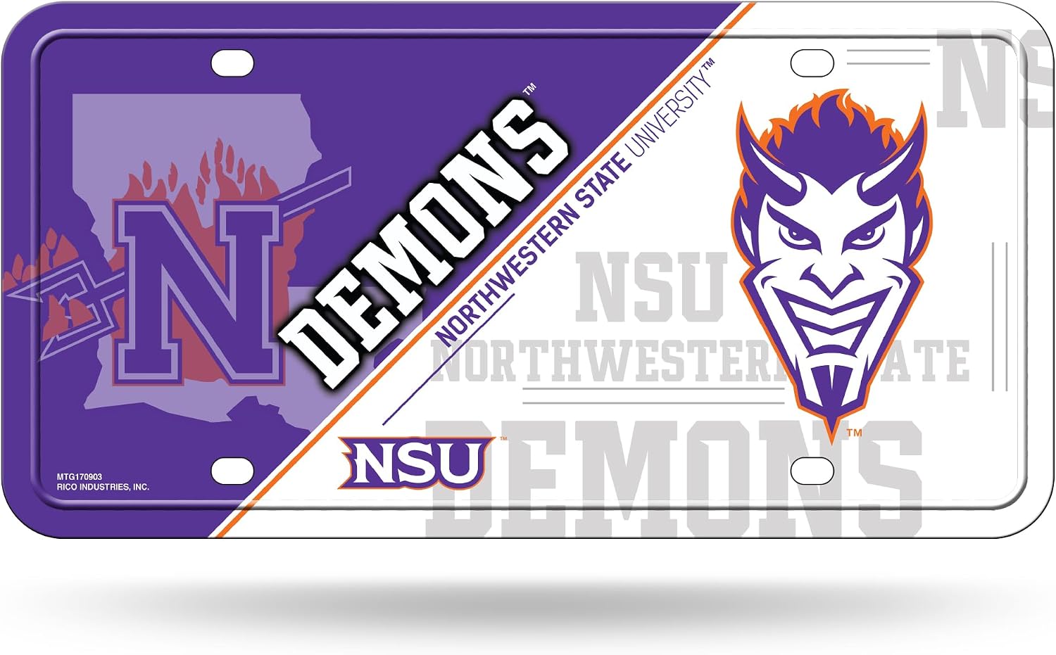 Detalle de Rico Industries NCAA Ohio State Buckeyes Gary Patterson Metal Auto Tag (8.5" x 11")