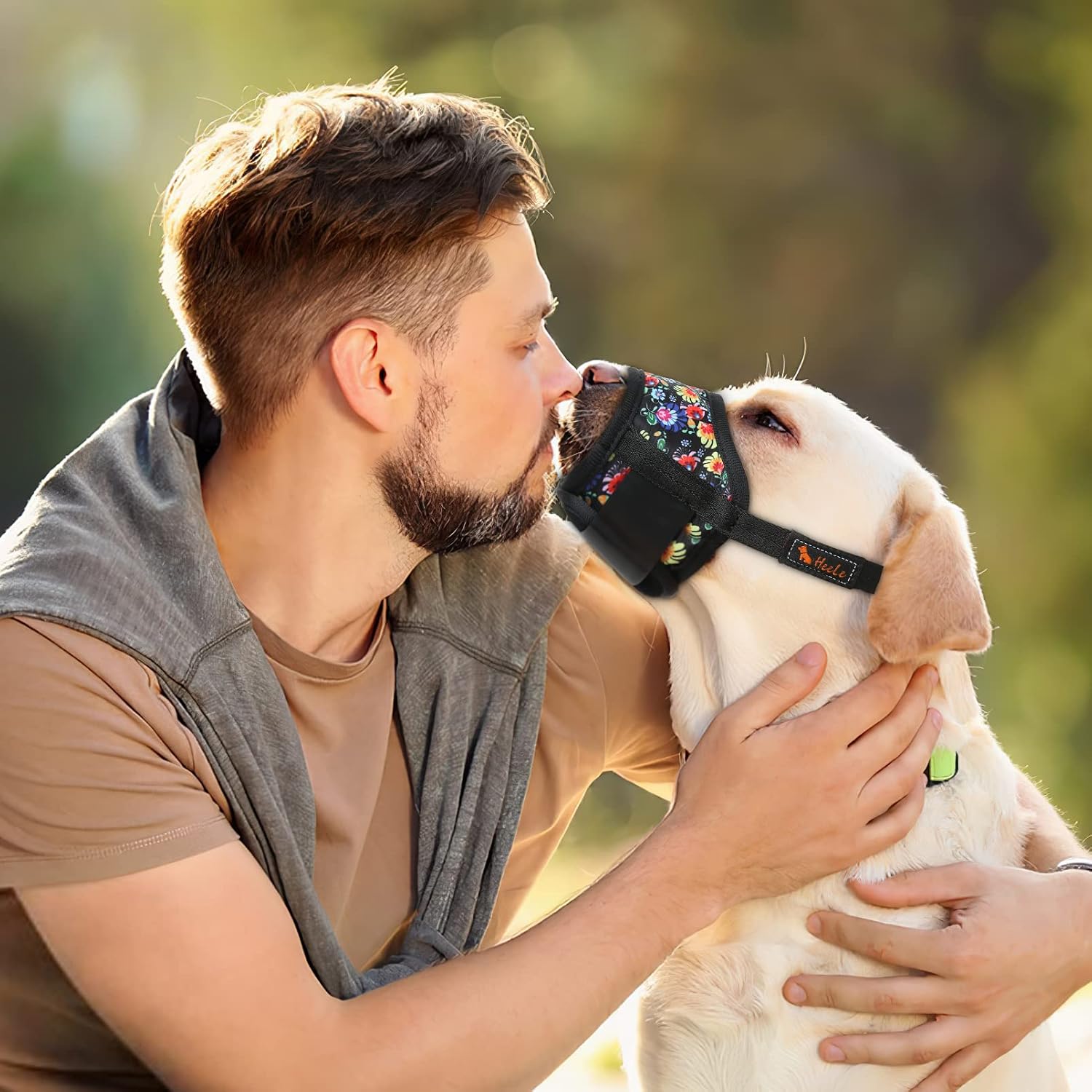 Thumbnail 5 de HEELE Maulkorb M atmungsaktiv für Hunde