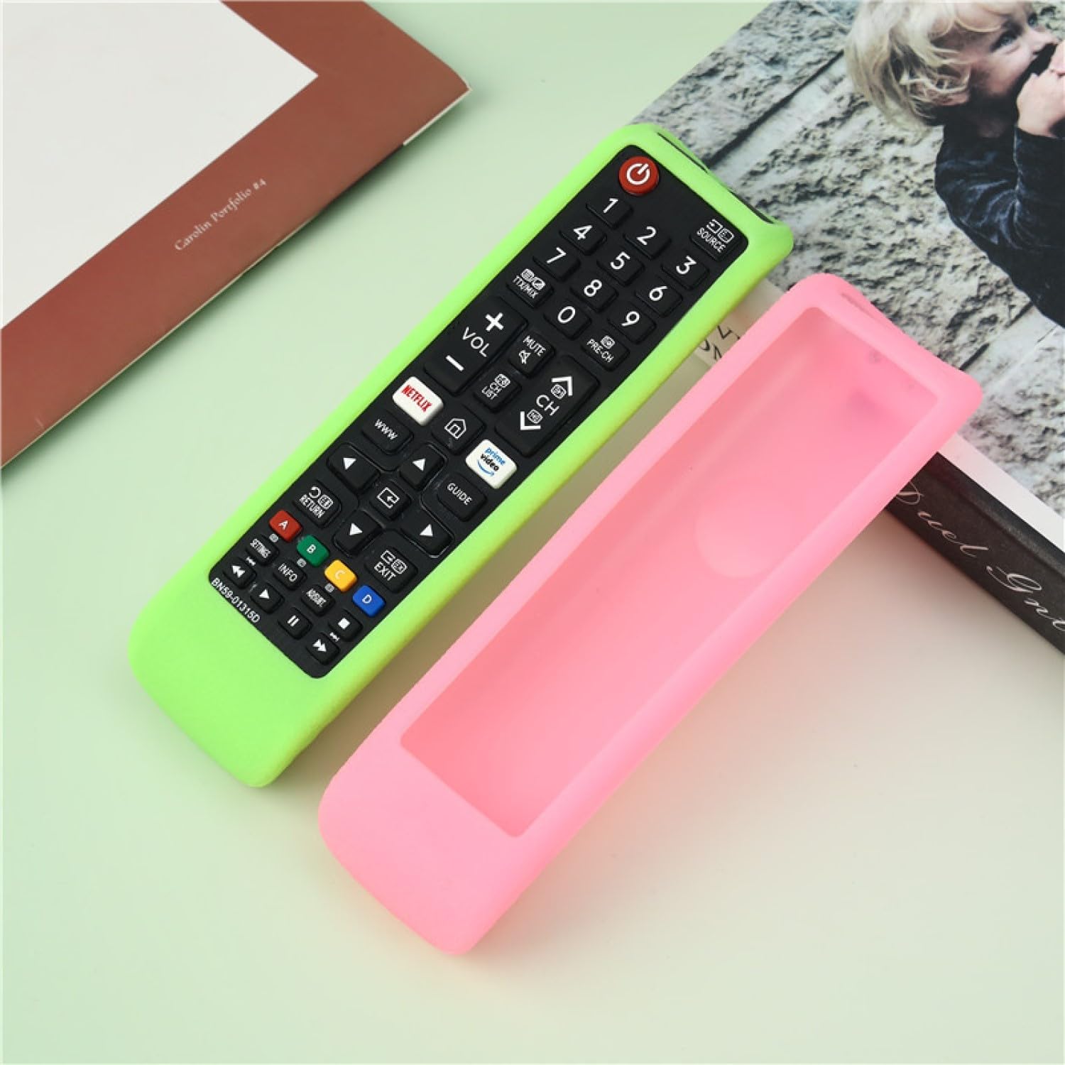 Thumbnail 5 de Silicone Remote Cover for Samsung TV BN59-01175N / BN59-01315B / AA59-00741A / AA59-00786A — by YAREETY