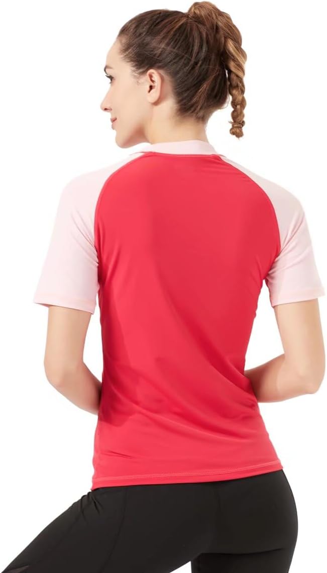 Thumbnail 3 de HMILES Womens UPF Short-Sleeve Rashguards – Breathable Quick-Dry Surf Shirt