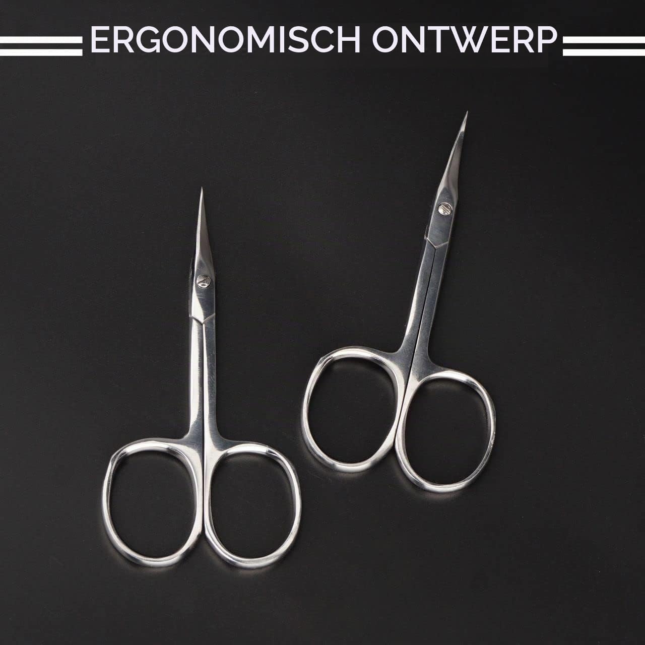 Thumbnail 6 de ASIPRO nagelriemschaar met gebogen punt, roestvrij staal en etui