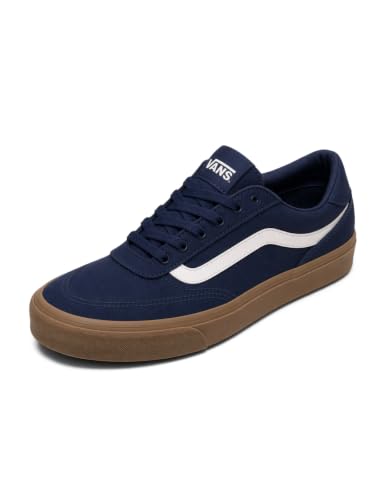 Detalle de Vans Brooklyn: Scarpe da Ginnastica in Tela da Uomo, Gum Deep Indigo 44 EU