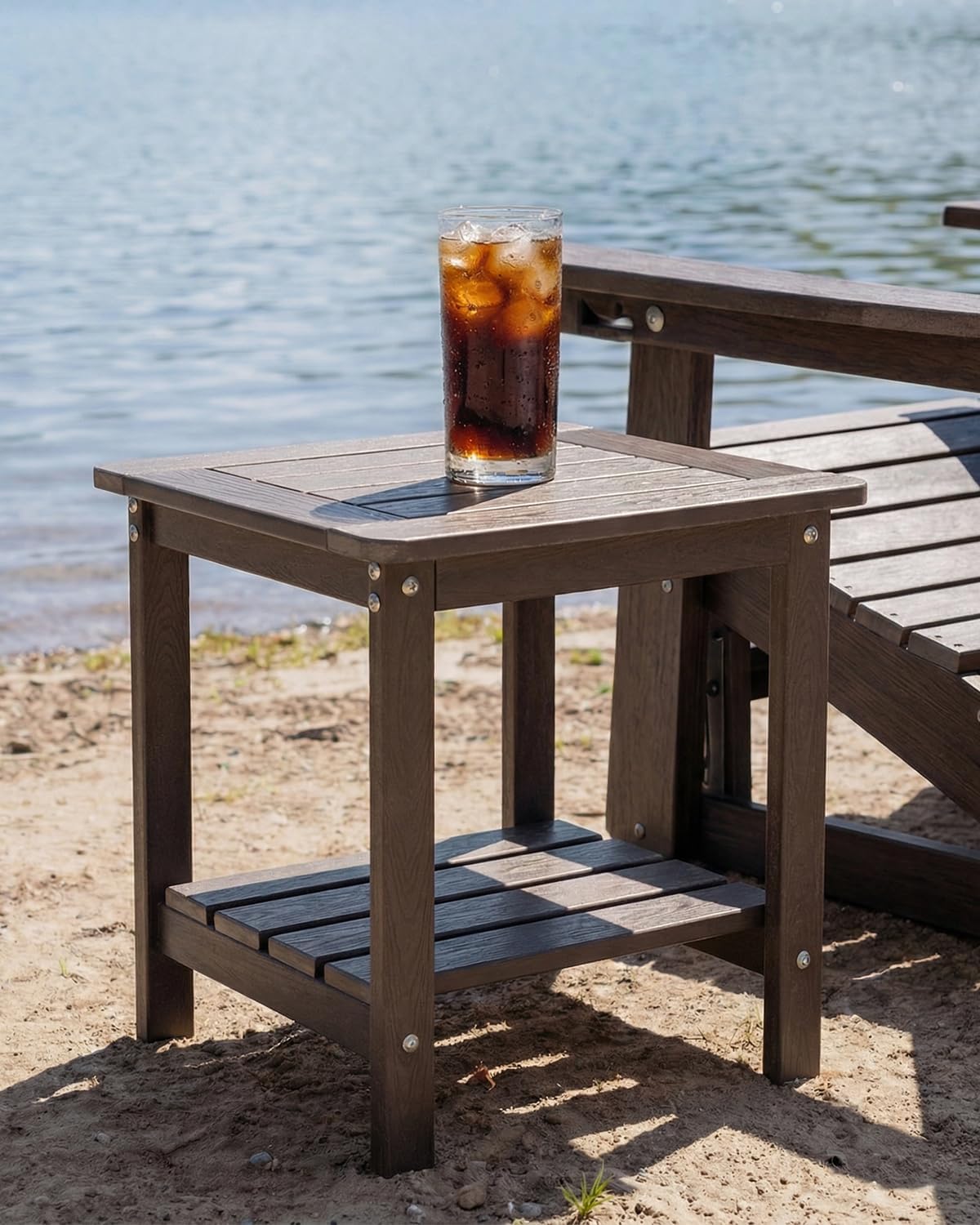 Detalle 2 de Kibaso Outdoor Side Table, HDPE