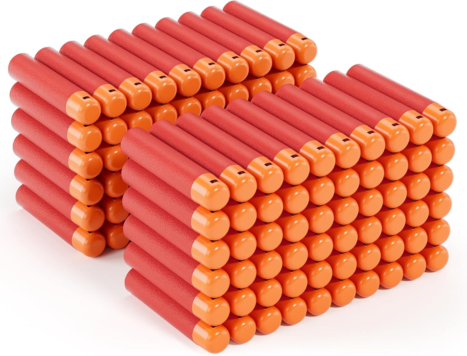 Thumbnail 6 de Mlikero 150 Foam Darts (7,2 x 1,2 cm) – Nachfüllpack für Nerf Gun/N-Strike Elite Blaster