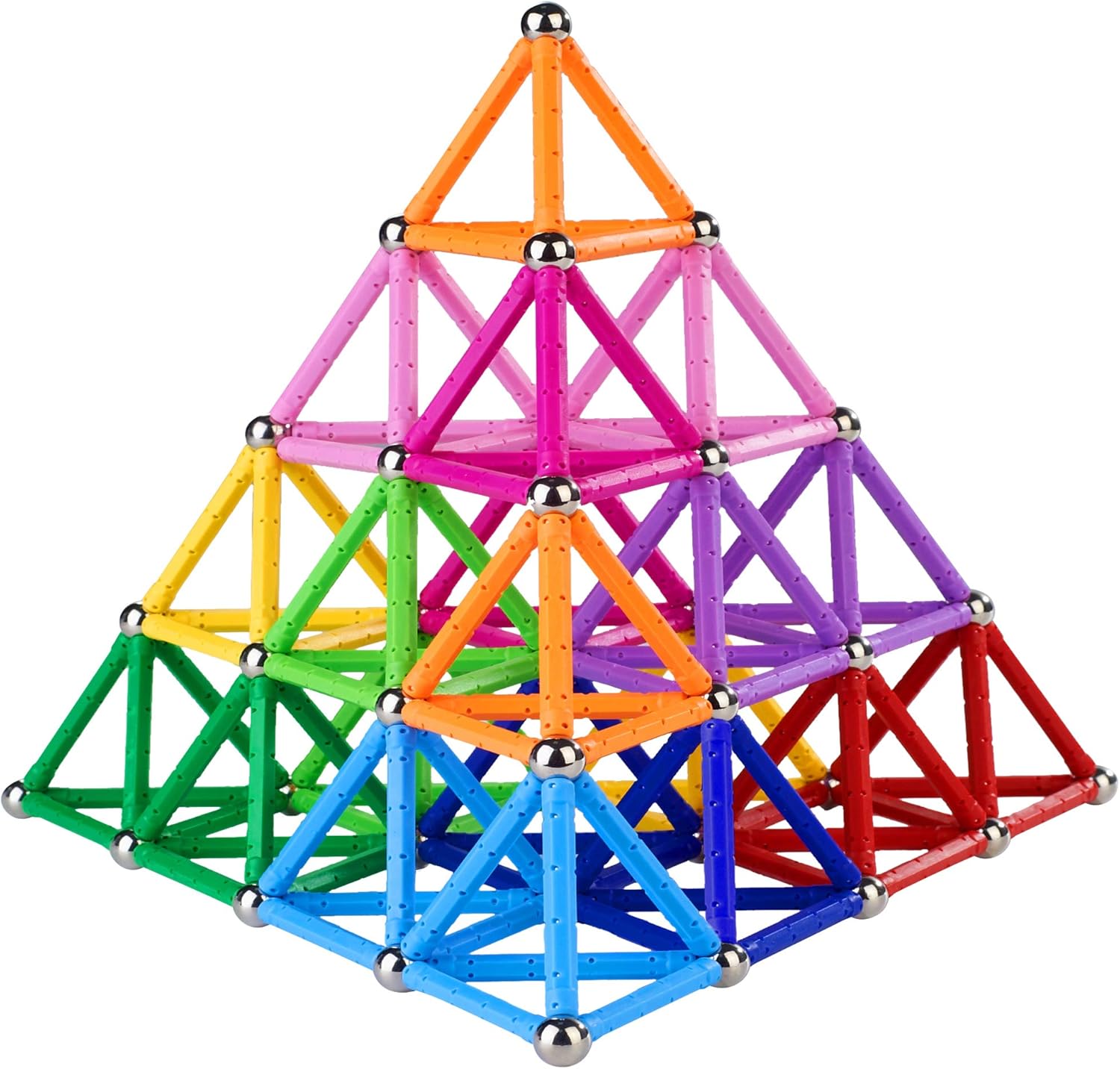 Detalle 2 de Beicarin 150 bastoncini magnetici da costruzione 🧩