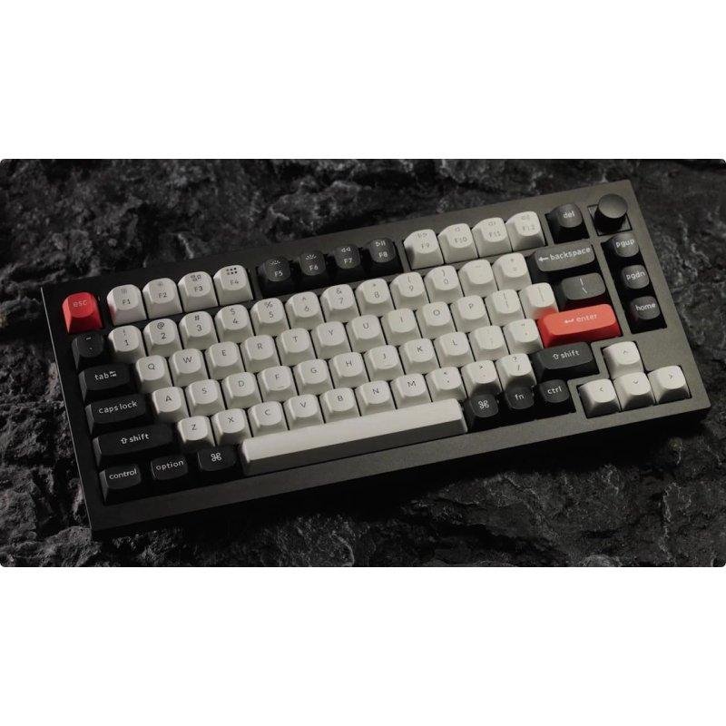 Detalle de Keychron Q1 HE Hall Effect Magnético 75% RGB inalámbrico con knob – rendimiento y precisión para gamers y escritura
