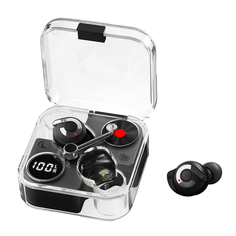 Detalle de Kinsi E89: Auriculares Inalámbricos Bluetooth Modo Dual (Negros)