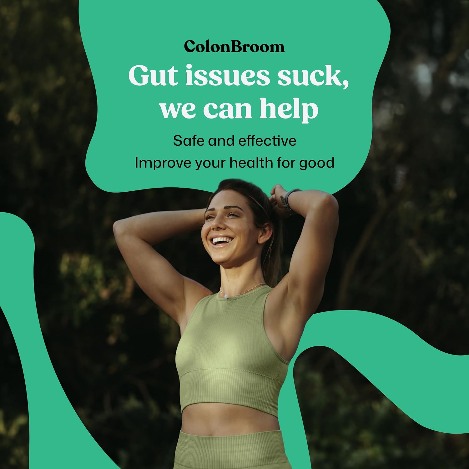 Detalle de ColonBroom Psyllium Fiber Powder, 50 Servings
