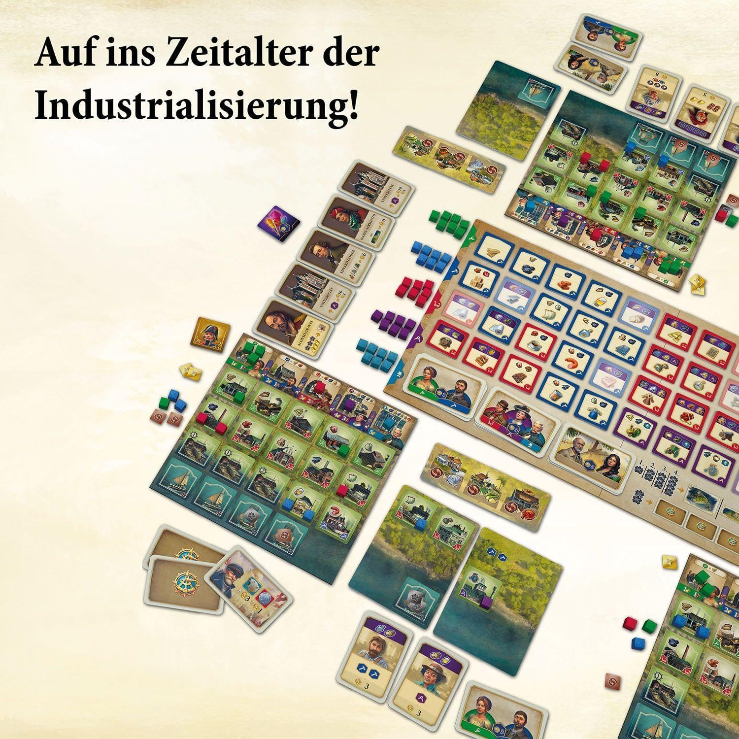 Detalle de KOSMOS Anno 1800 Brettspiel