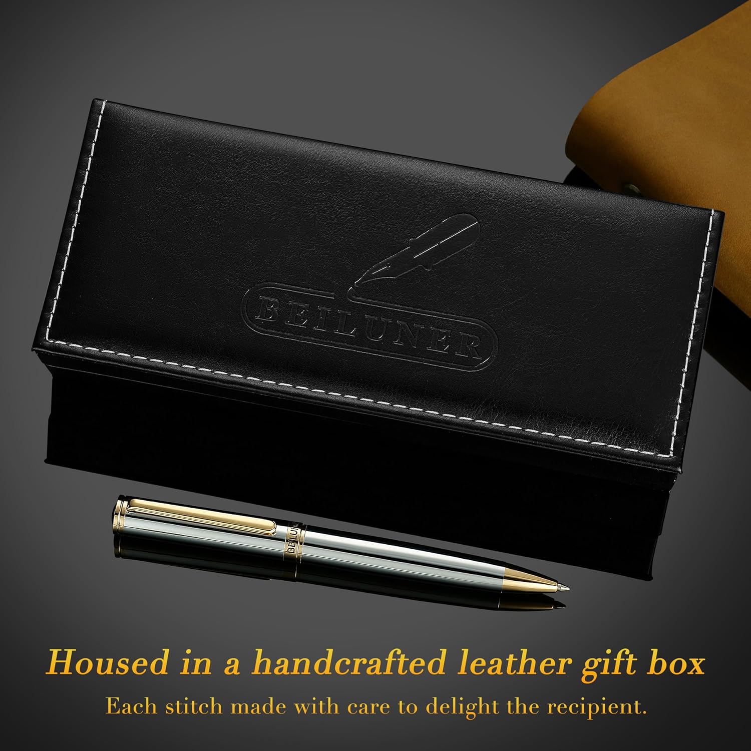 Detalle 1 de BEILUNER Gel Pen with Brass Body