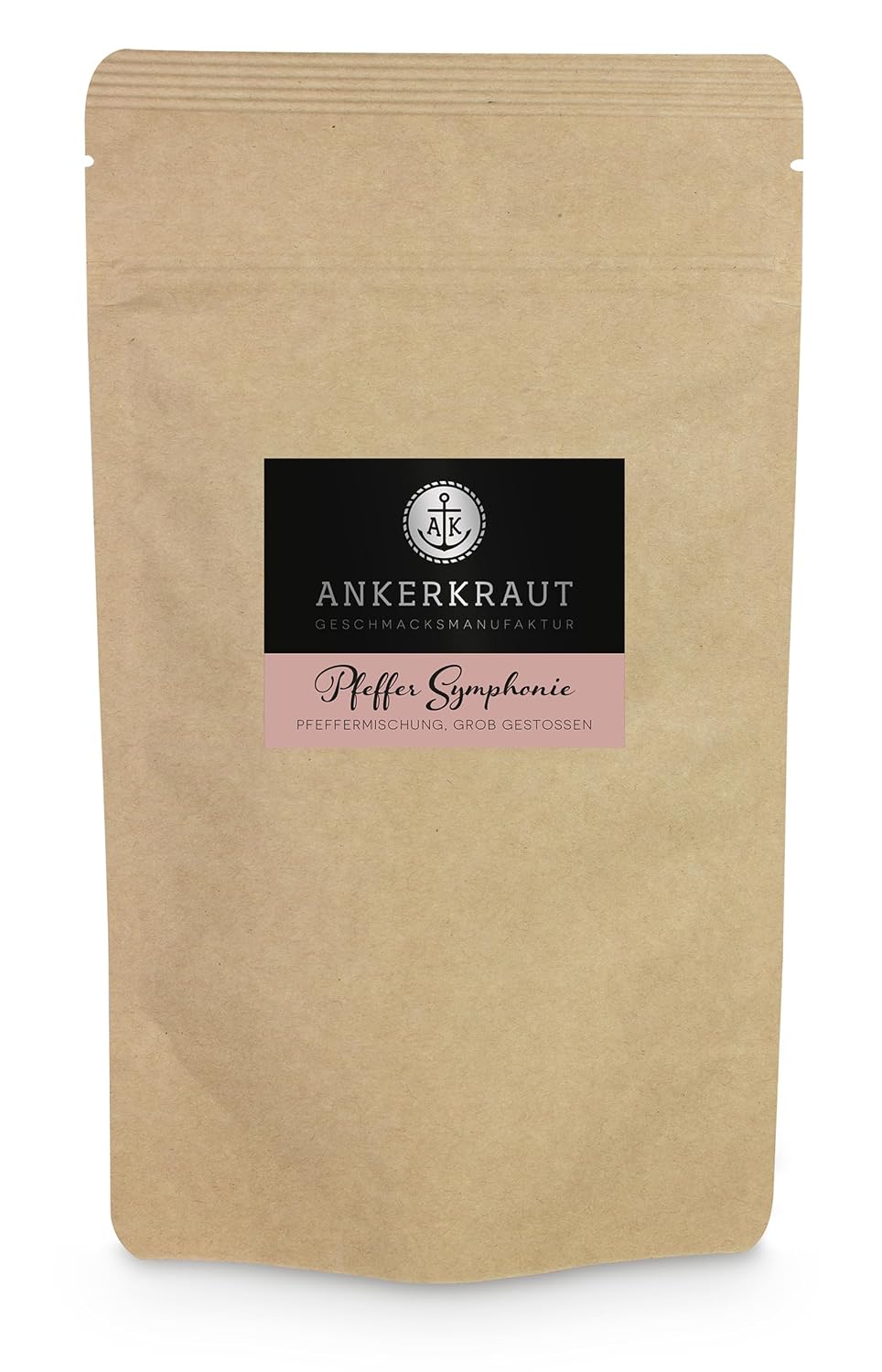 Detalle de Ankerkraut Pfeffer Symphonie – Pfeffermischung zum Kochen & Grillen mit bunten Pfeffersorten, 150 g