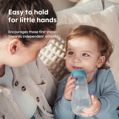 Thumbnail 2 de MAM Easy Active Bottles (2 x 330ml) in Pink – Ergonomic, Easy-Grip Design