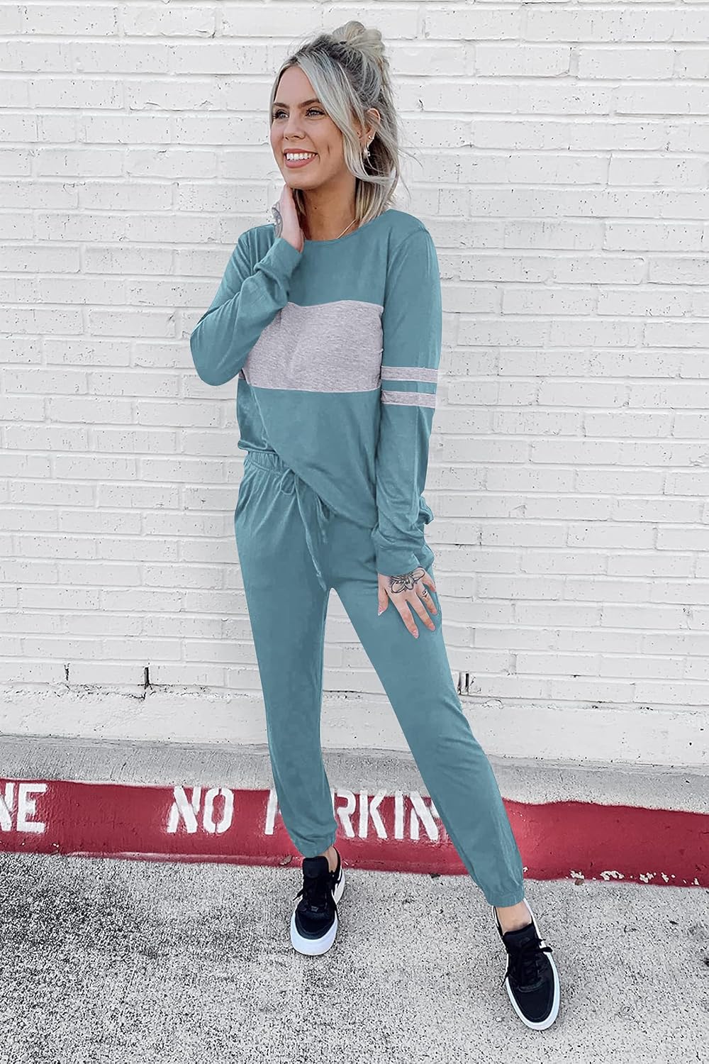 Thumbnail 4 de PRETTYGARDEN Women's Tracksuit Set, Two-Piece