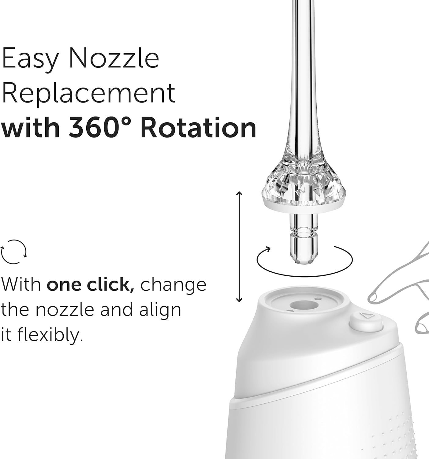Thumbnail 4 de Waterflow Nozzles 4 pack for gum care
