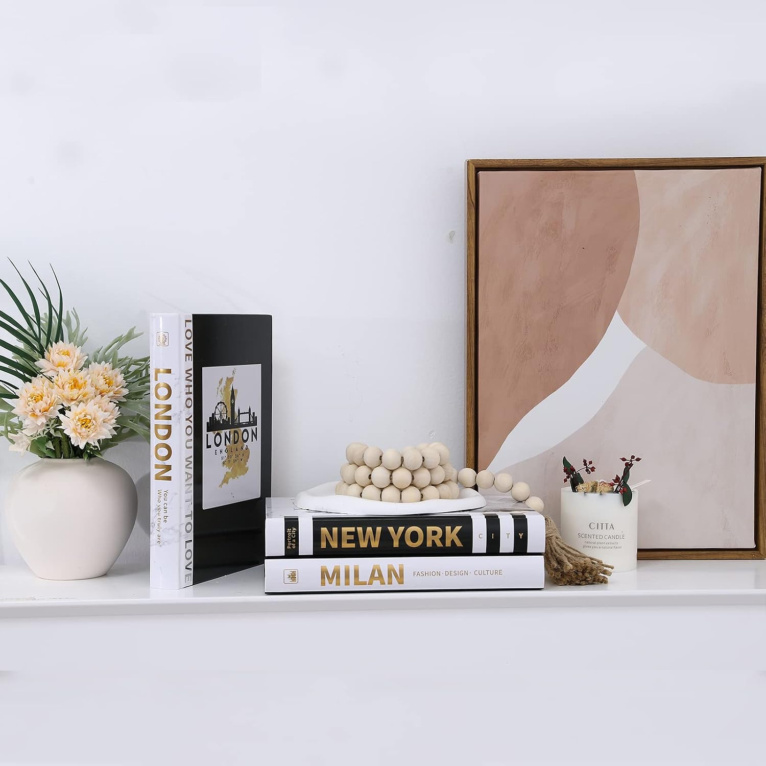 Thumbnail 4 de Decorative Hardcover Books, Gold