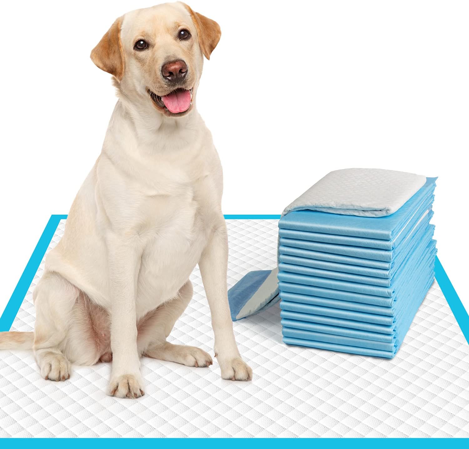 IMMCUTE Large Dog Pee Pads 28"x30" 50-count