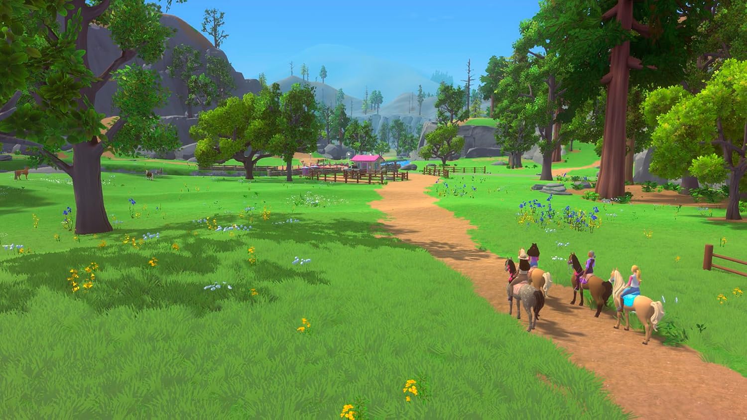 Detalle de Barbie: Horse Trails (Xbox) — care, exploring and wildlife moments with Lucky