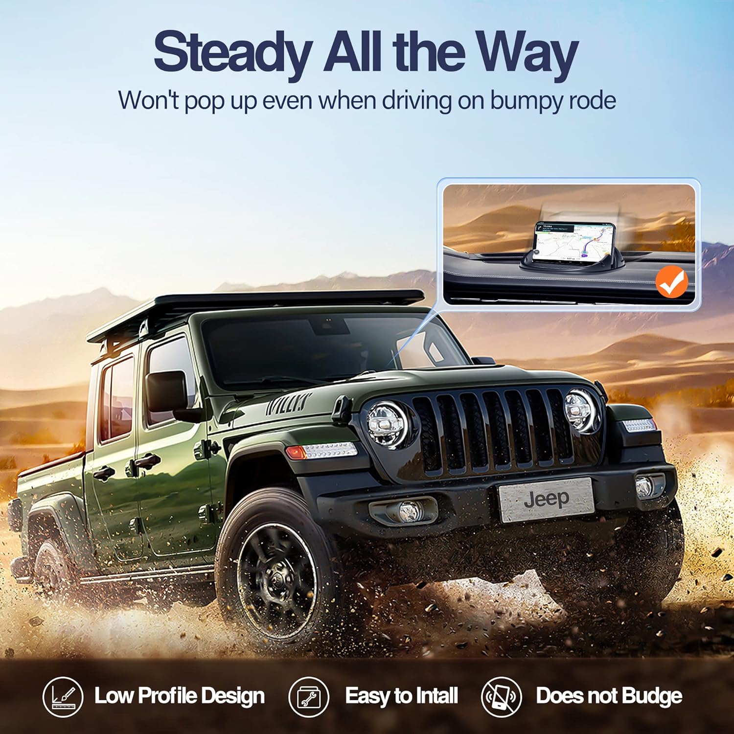 Thumbnail 6 de Loncaster Car Phone Holder silicone anti-slip pad