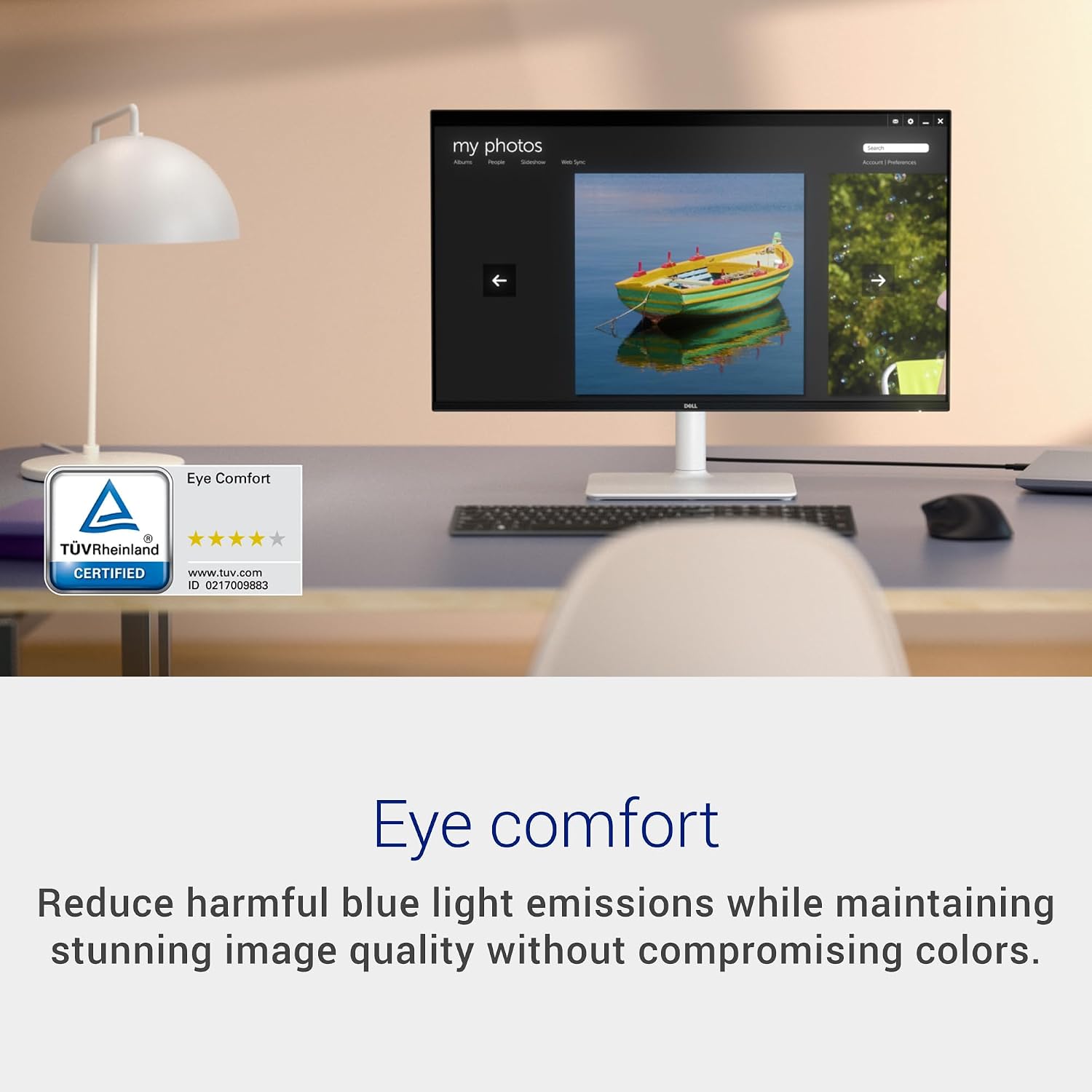 Thumbnail 4 de Dell 27 Plus QHD Monitor (S2725DSM) — 27-Inch, 144Hz, 1ms, Built-in Speakers, AMD FreeSync