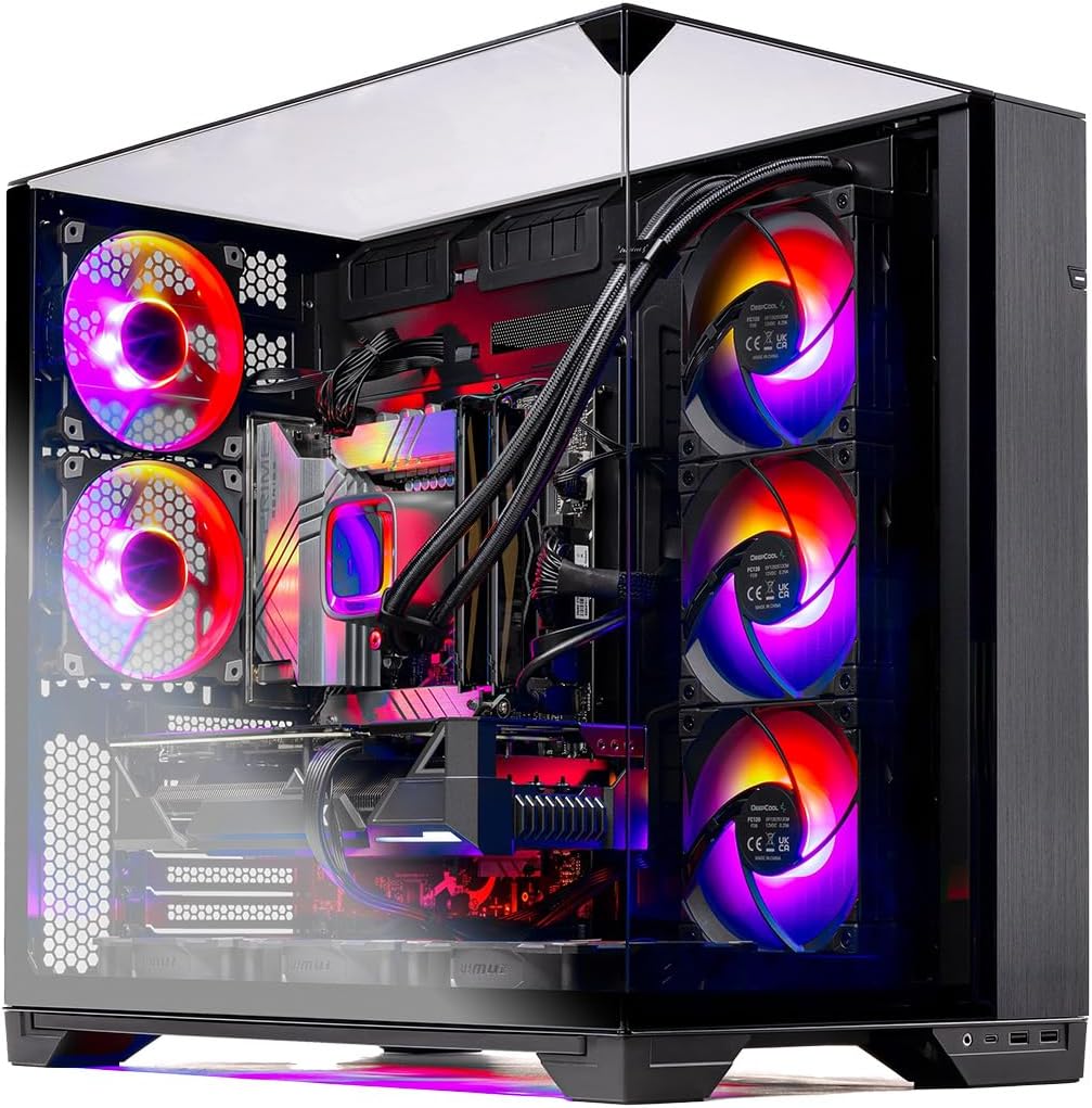 Thumbnail 2 de Skytech Gaming O11 Vision Gaming PC with Ryzen 7 7800X3D, RTX 5060 Ti 16GB, 32GB DDR5, 1TB Gen4 NVMe, 360mm ARGB AIO