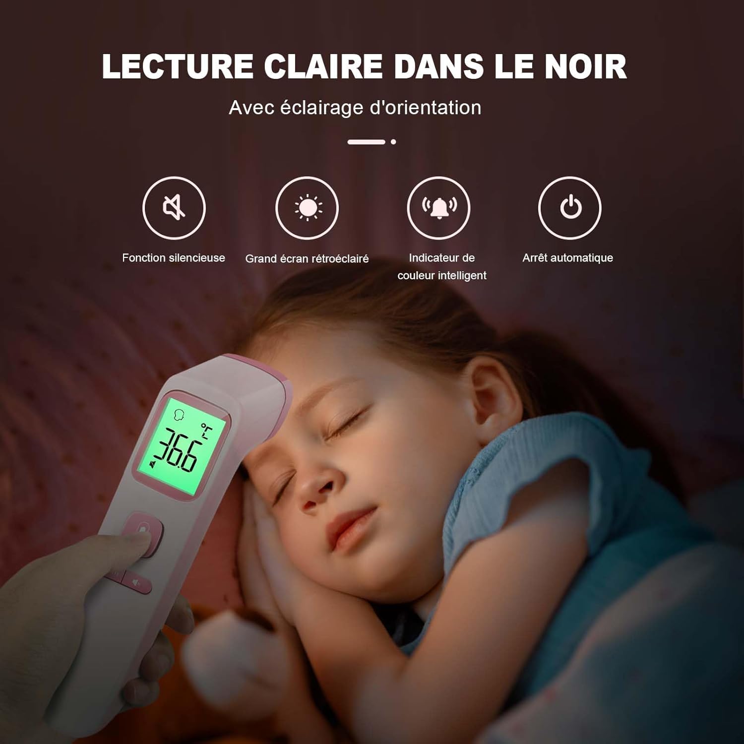 Thumbnail 4 de Viproud Thermomètre frontal sans contact
