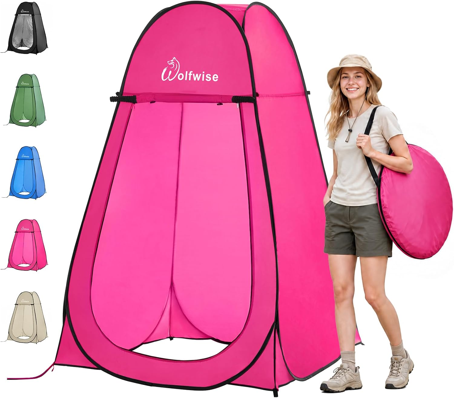 Detalle de WolfWise Pop-Up Privacy Tent
