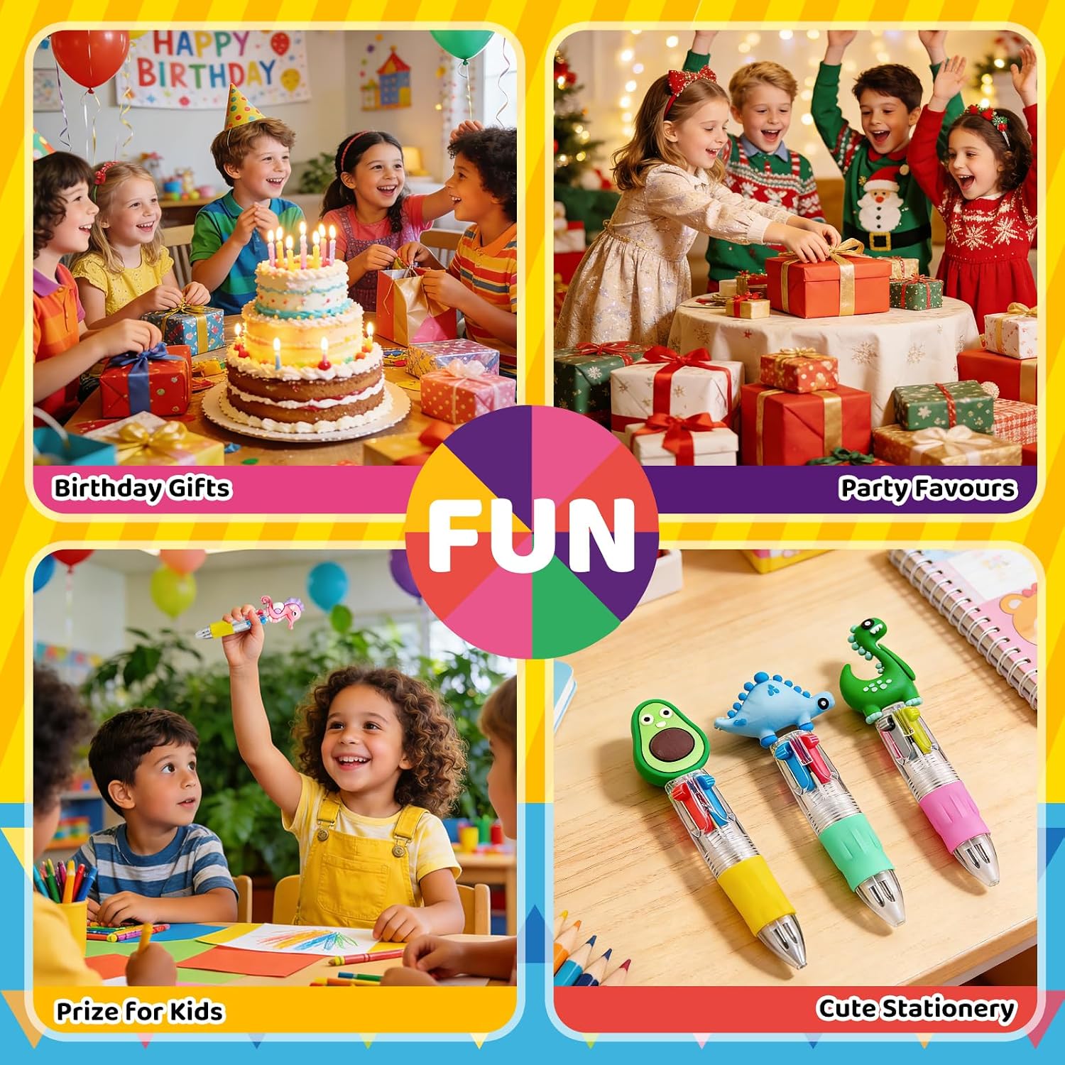 Thumbnail 5 de KIDRENFUN Stationery Party Bag Pens 24pcs