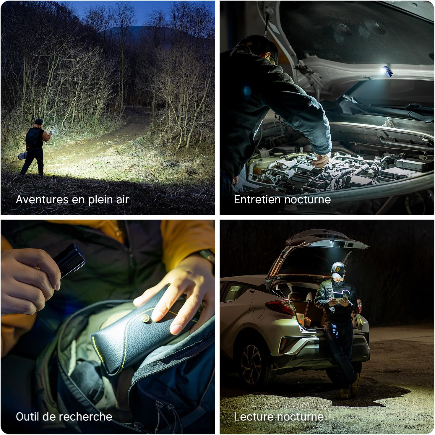 Detalle 2 de OLIGHT Oclip Ultra: Lampe à pince polyvalente UV 3 sources, compacte et durable