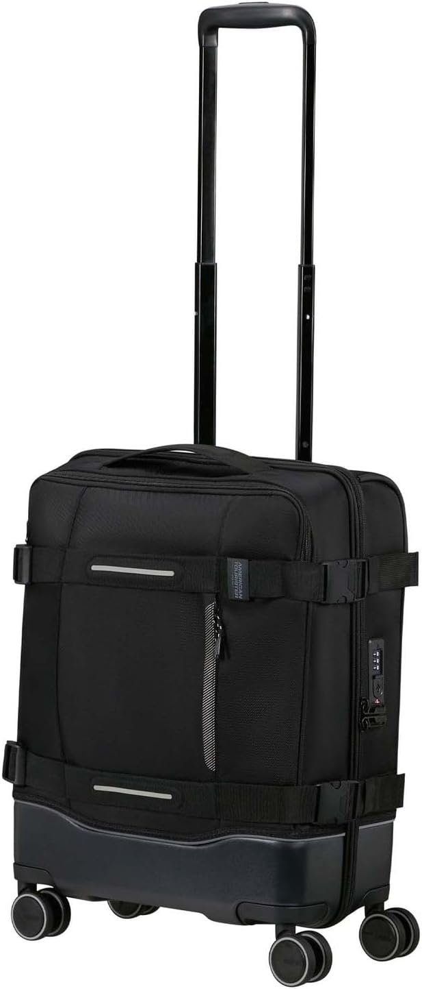 Detalle de American Tourister Urban Track Spinner S 55 cm, bagaglio a mano 41,5 L (Asphalt Black)