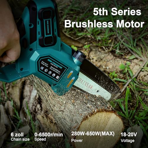 Thumbnail 4 de QUPERR 15 cm Akku-Astsäge – kompatibel mit Makita 18V Akku