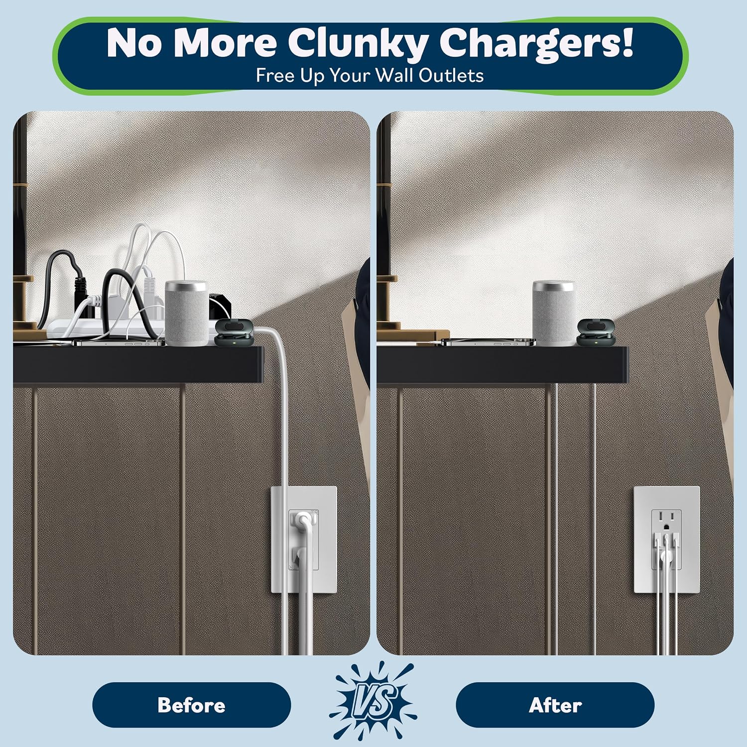 Detalle de TOPGREENER TU21536AC3 20-pack USB Outlet 🔌