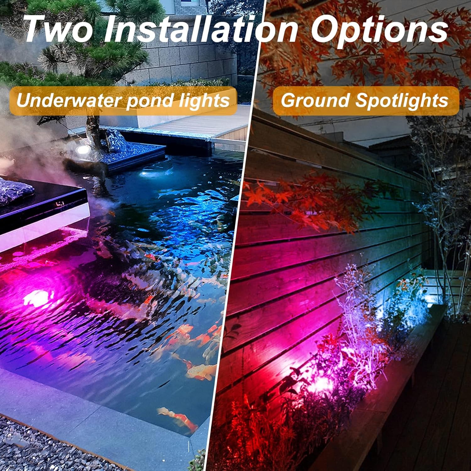 Thumbnail 2 de CORESLUX Solar Teichbeleuchtung RGB (IP68), Unterwasserstrahler-Set mit 5 Stück