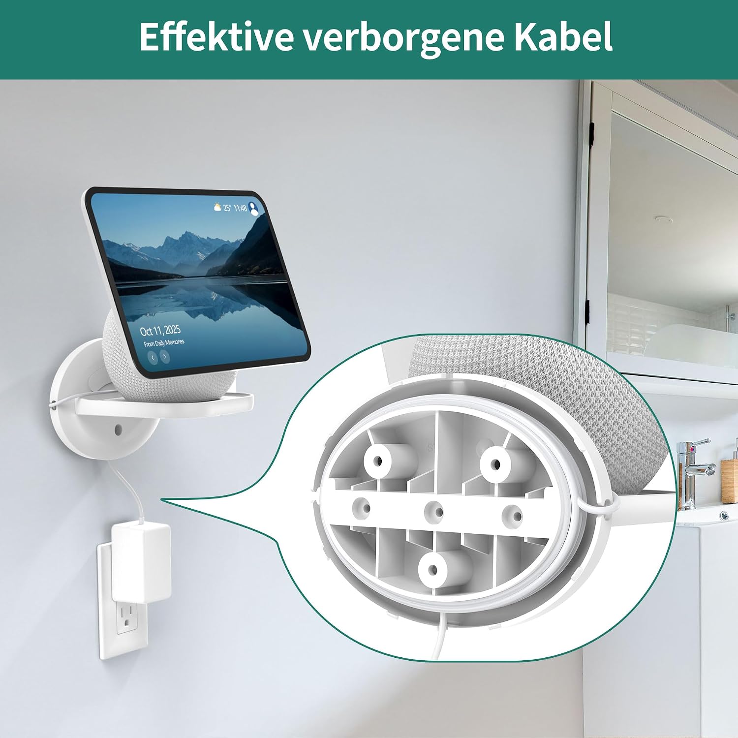 Detalle 2 de HomeMount Wandhalterung Show 11 Dot Max