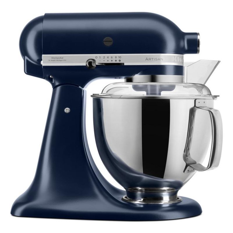 Detalle de Batidora KitchenAid Artisan Azul 4,8 L – 300 W, 10 velocidades