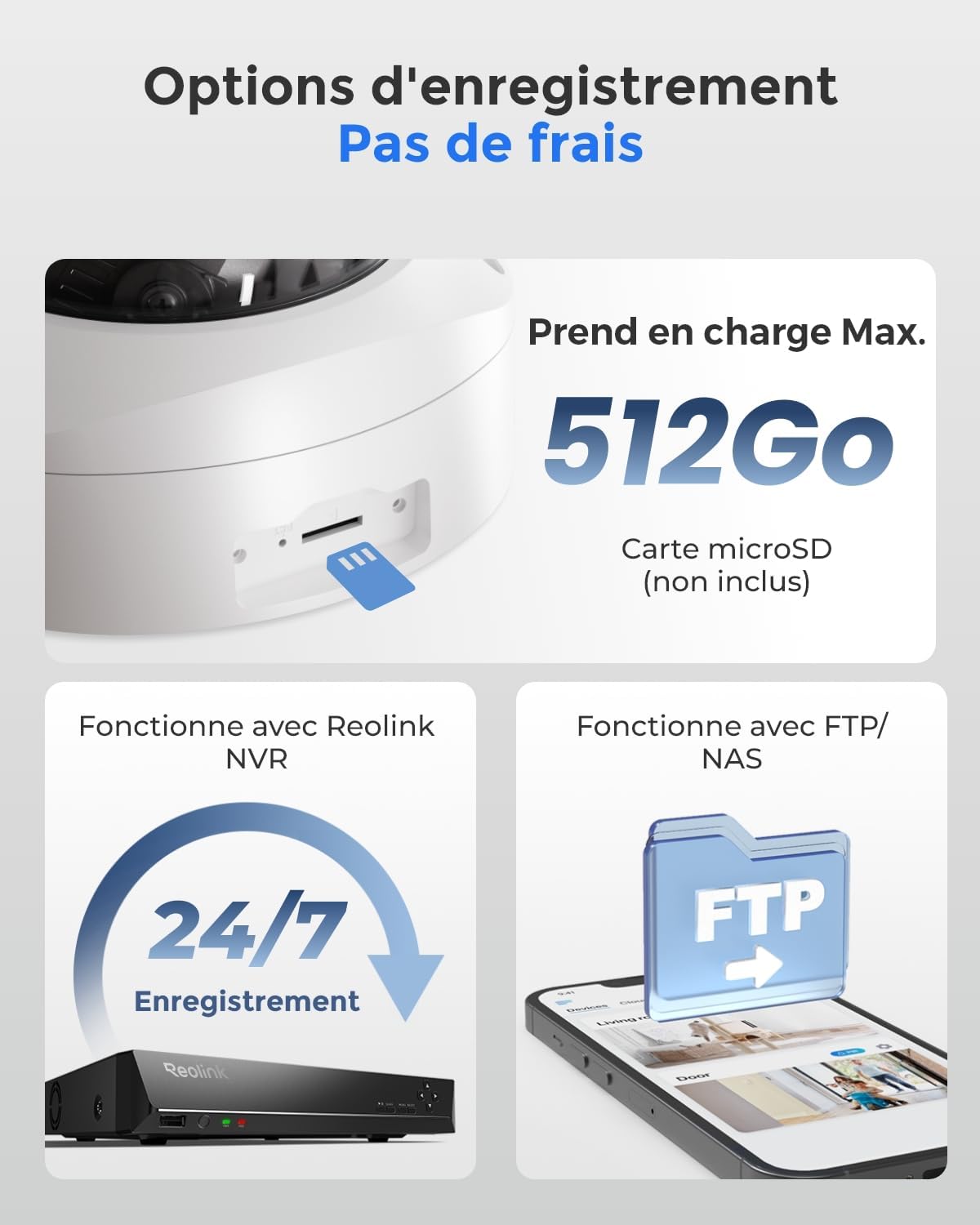Thumbnail 6 de Reolink 4K Caméra de Surveillance PoE avec Zoom Optique 5X et Détection Avancée – RLC-843A