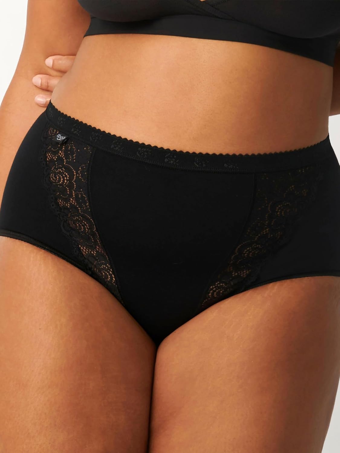 Thumbnail 4 de Sloggi Chic Maxi 4p Culotte Femme (Lot de 4) – Confort coton et dentelle élégante
