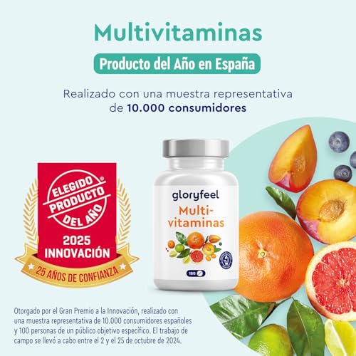 Detalle 2 de Multivitaminas y Minerales 180 Tabletas 💪 - Salud Integral