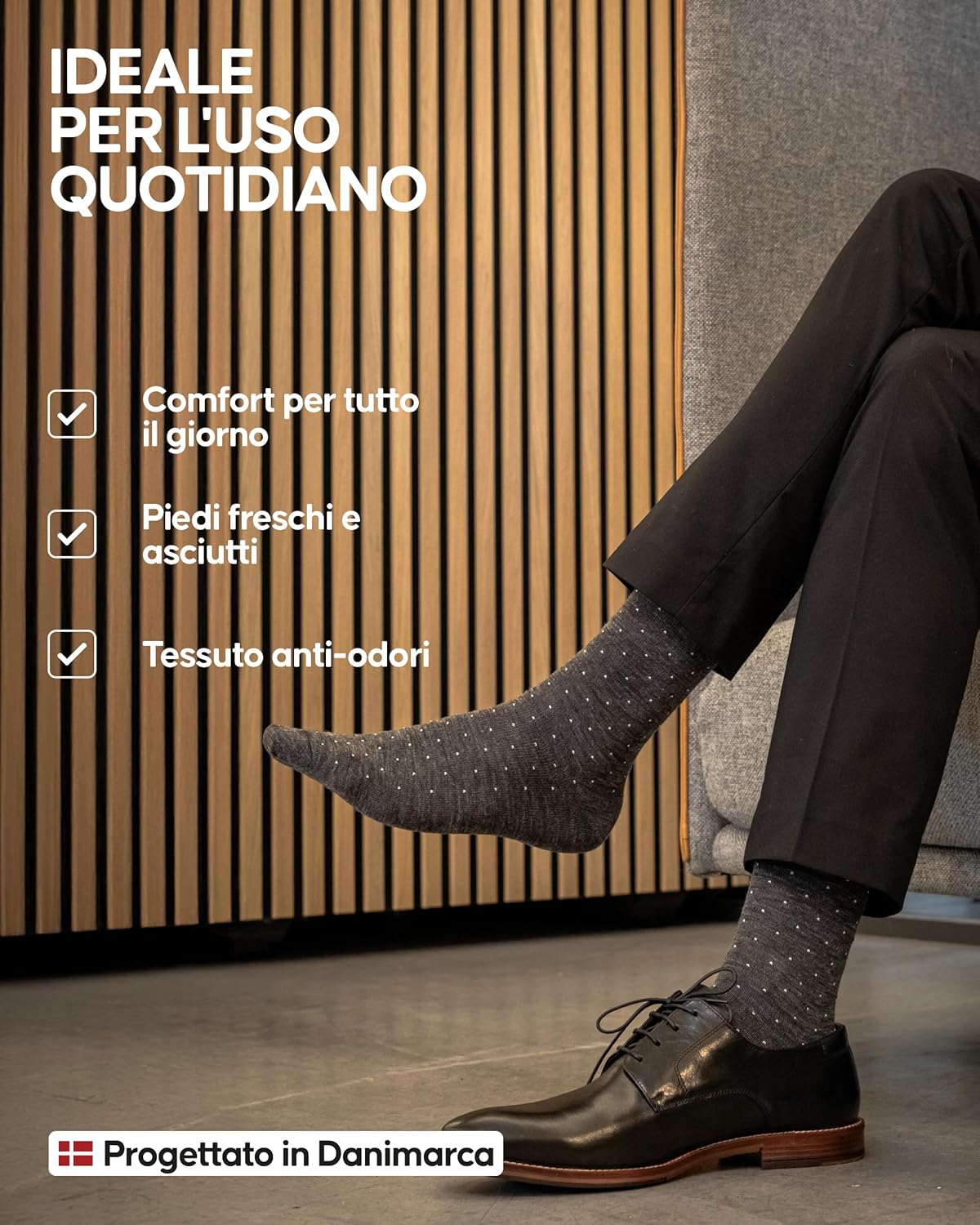 Thumbnail 2 de Danish Endurance Calze in lana merino traspiranti 3 paia (da uomo e donna) 43-47