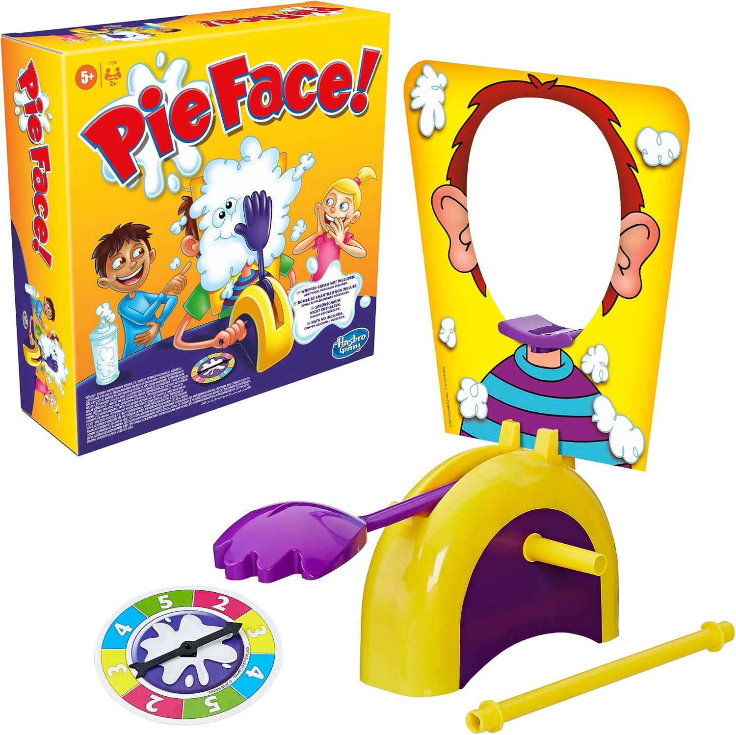 Detalle 2 de Hasbro Gaming Cara Splash Juego de Mesa Familiar 🍰