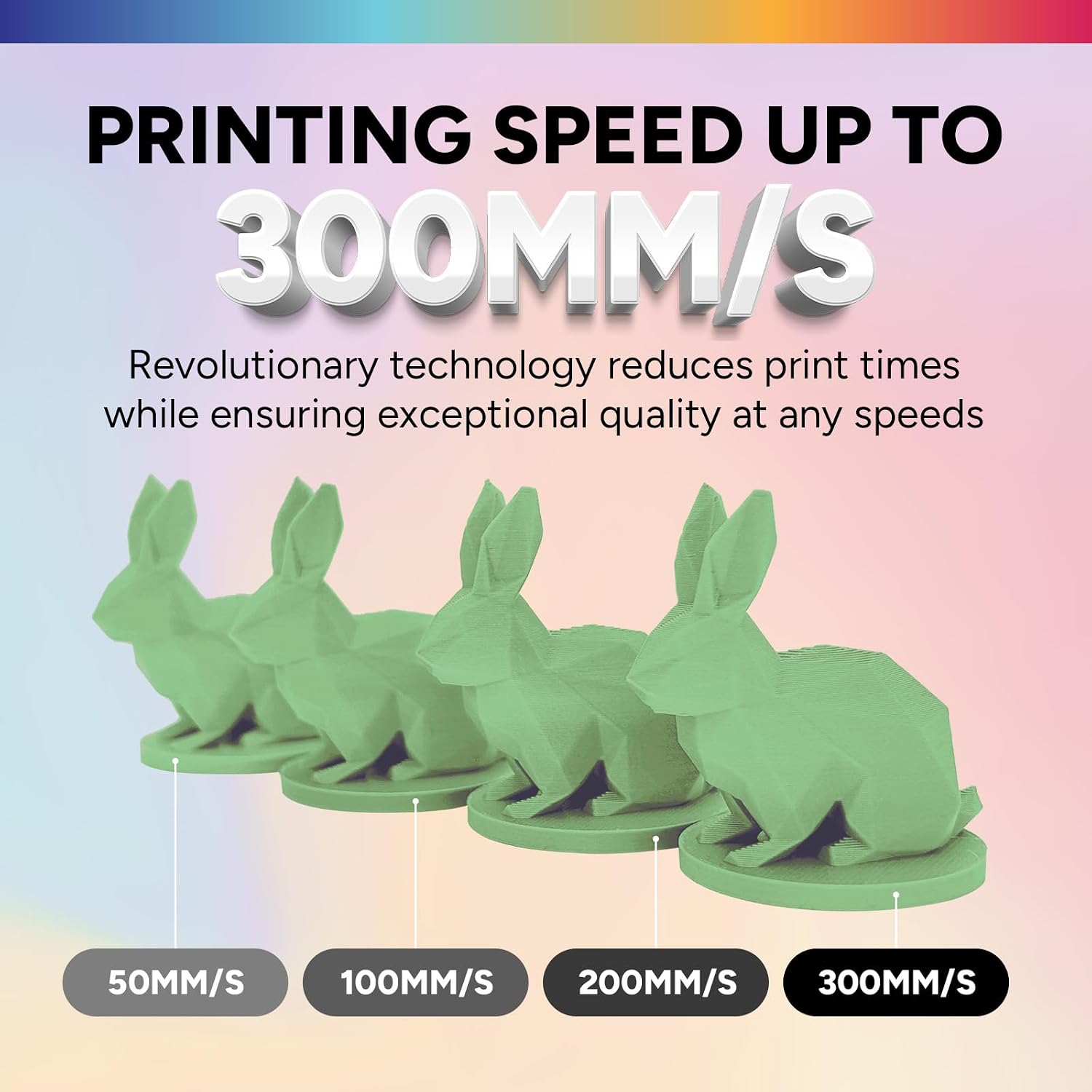 Thumbnail 2 de OVERTURE Mattes PLA-Filament 1,75 mm – 1 kg Spule, Hellgrün, matte Oberfläche