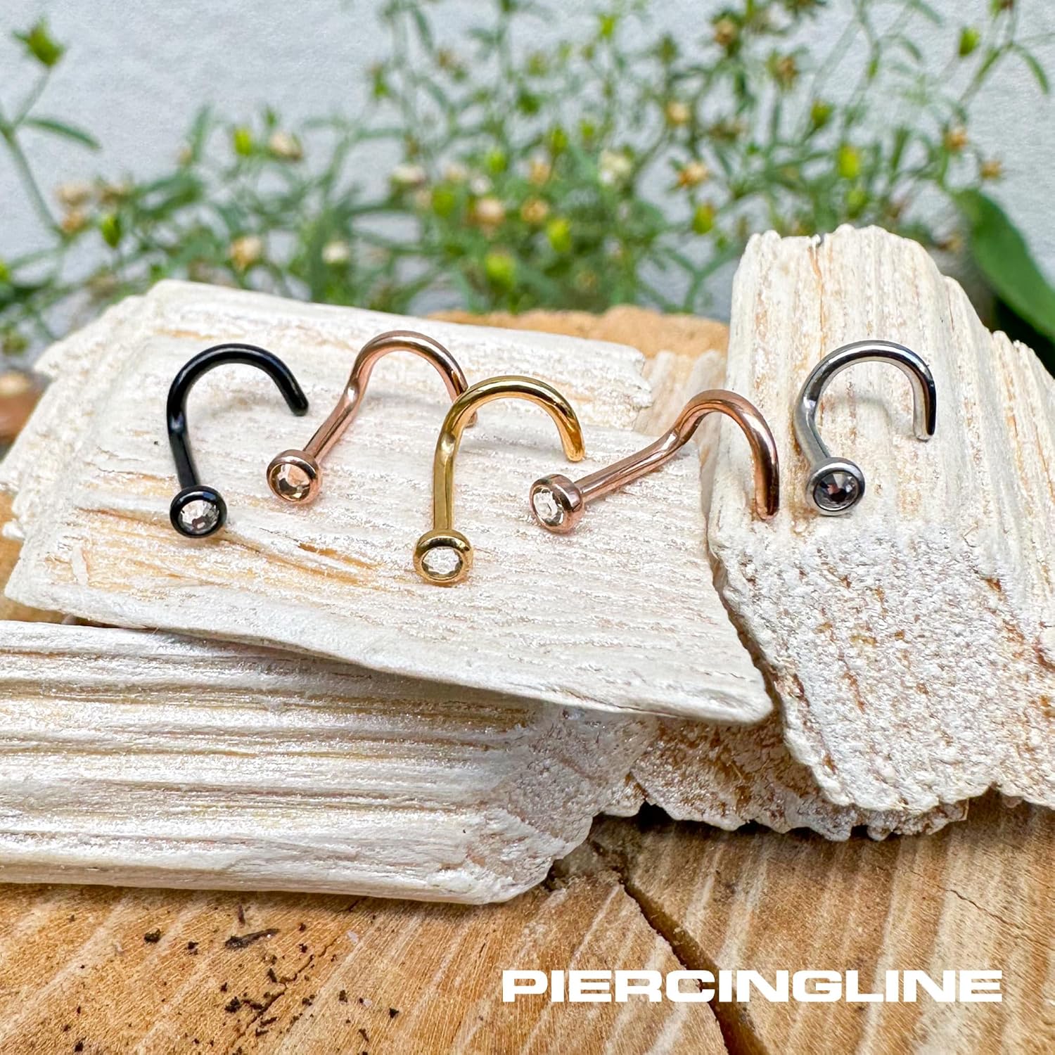 Thumbnail 5 de PIERCINGLINE Nasenpiercing 18G 6 mm acciaio 316L