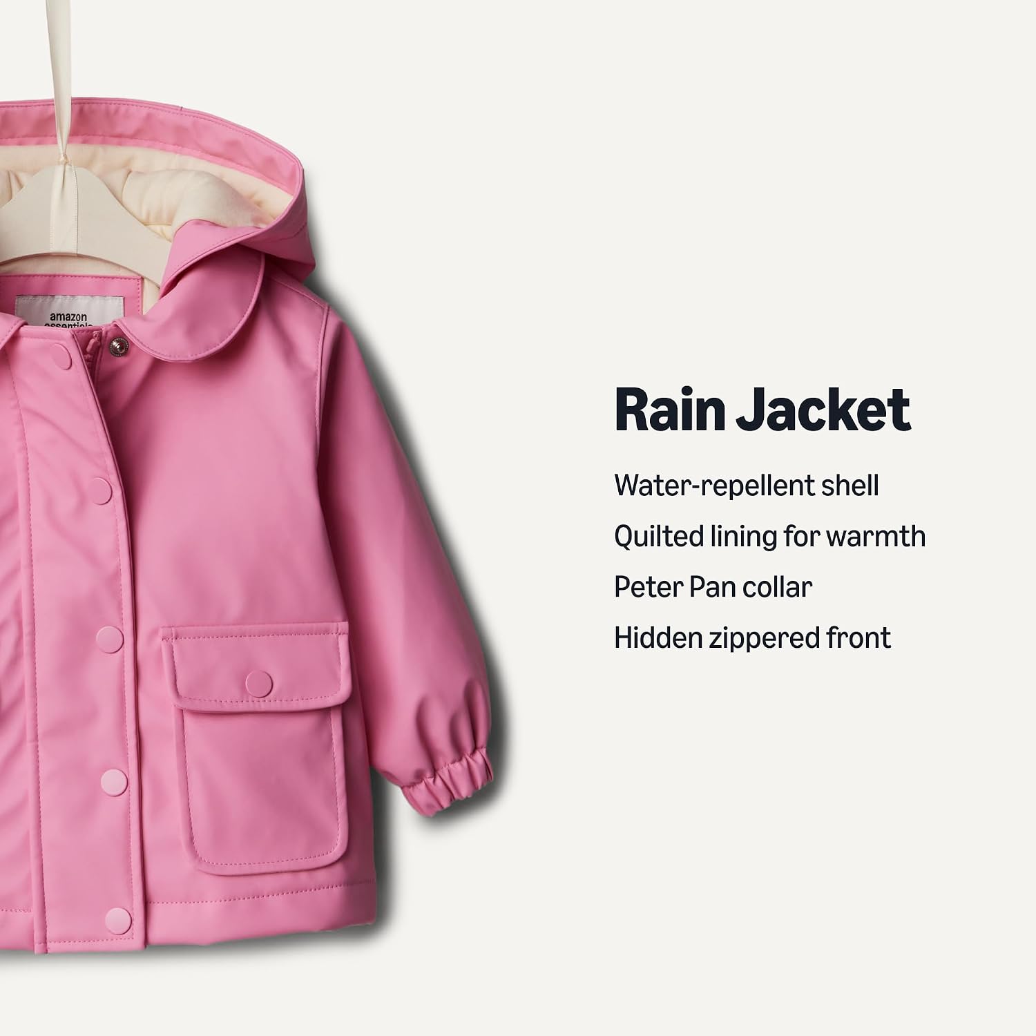 Detalle de Amazon Essentials x Sofia Grainge Water‑Repellent Jacket 14.75"