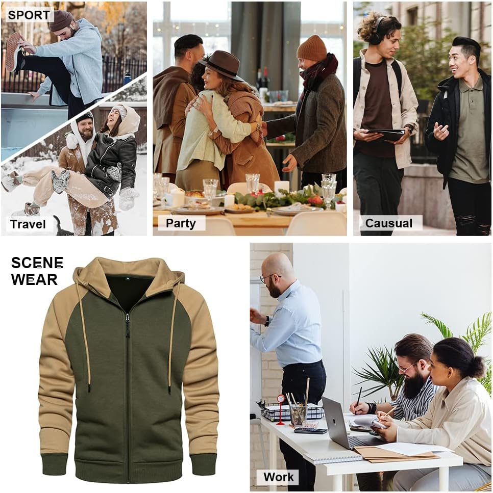 Thumbnail 4 de Wirltte Zip Up Patchwork Fleece Hoodie