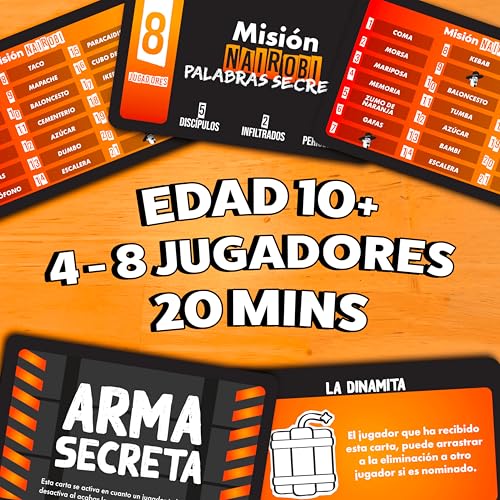Detalle de Little Secret: Juego del Impostor y Misterio de ATM Gaming (deducción y faroles para 4-8 jugadores)